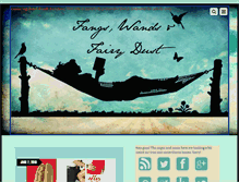 Tablet Screenshot of fangswandsandfairydust.com